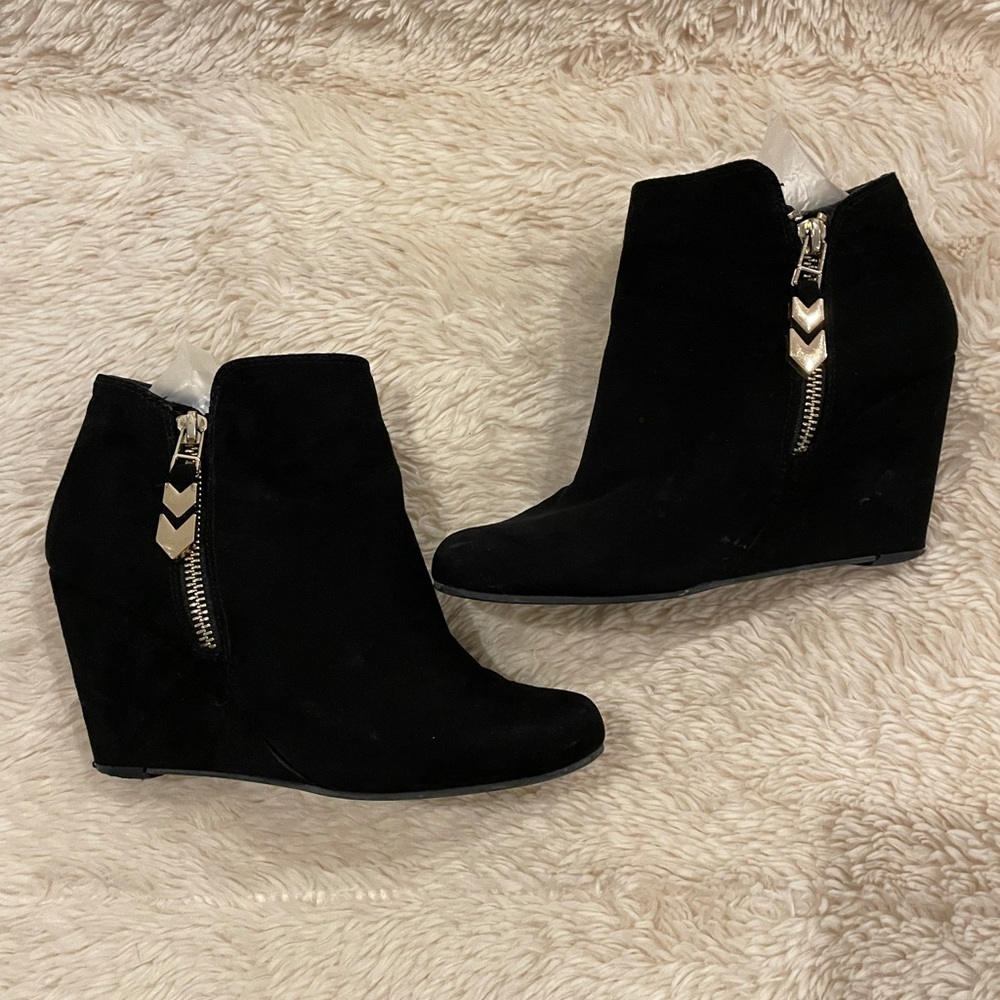 BCBG Wedge Ankle Boot